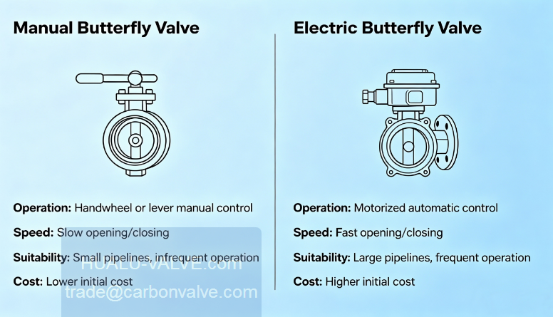 Photo Butterfly valve